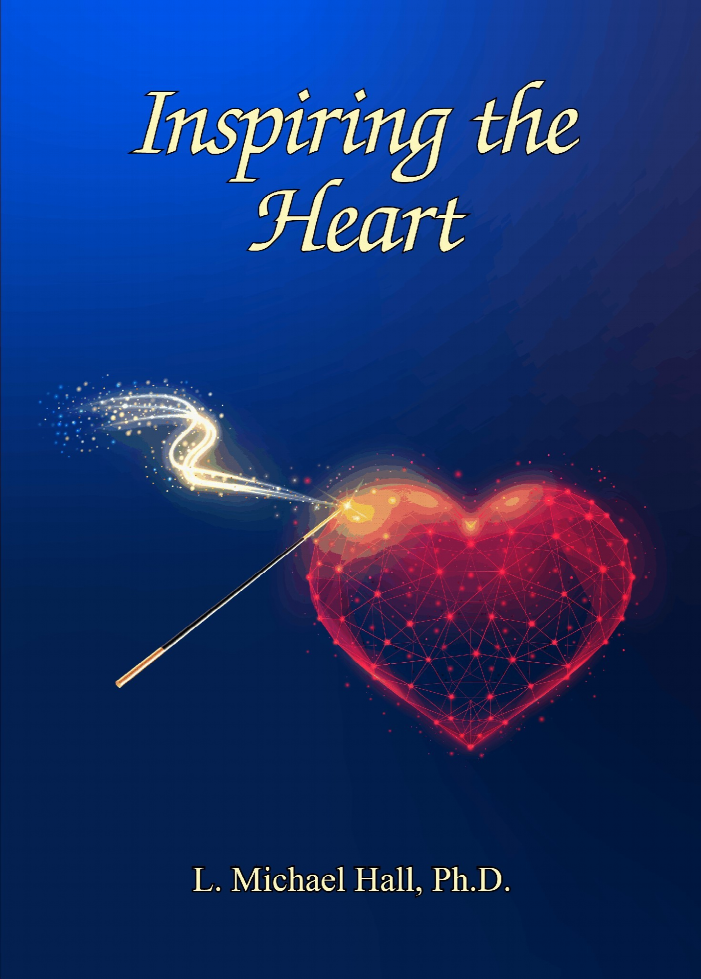 Complete original Inspiring the Heart book cover by L. Michael Hall, Ph.D., printed beside the introductory paragraph.
