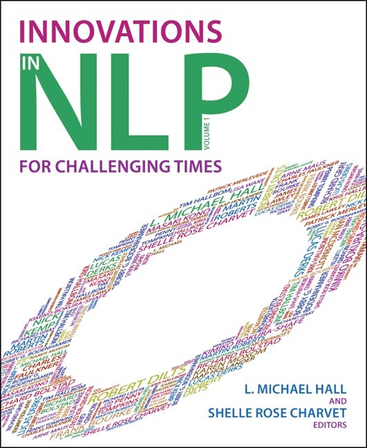 Complete original Innovations in NLP Volume I book cover, including its editors and printed artwork.